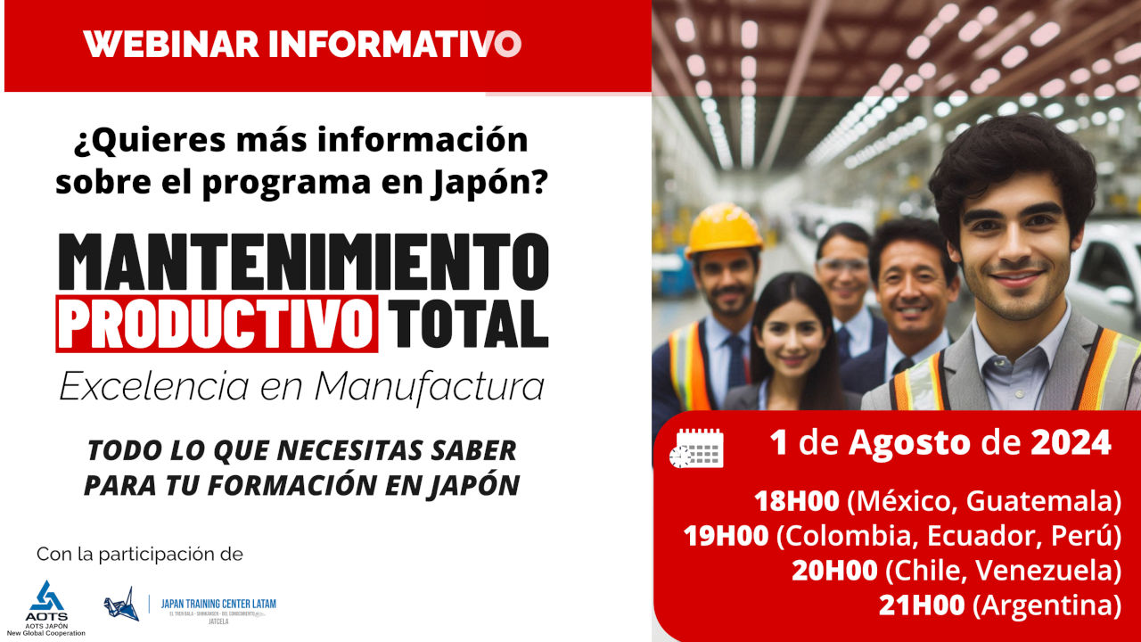Webinar Informativo TPM Japón