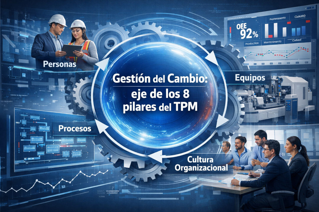 Gestión del cambio como habilitador de los 8 pilares del TPM