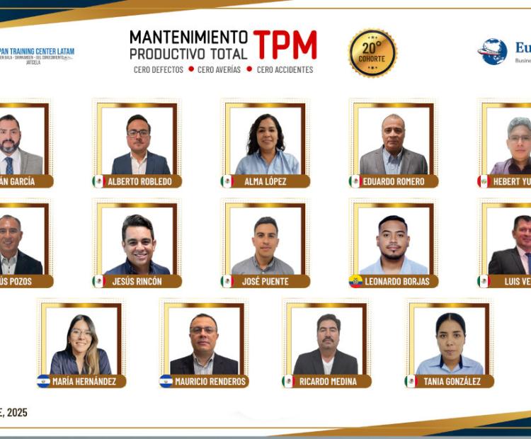 Culmina con éxito la 20° cohorte de la Certificación Internacional en TPM